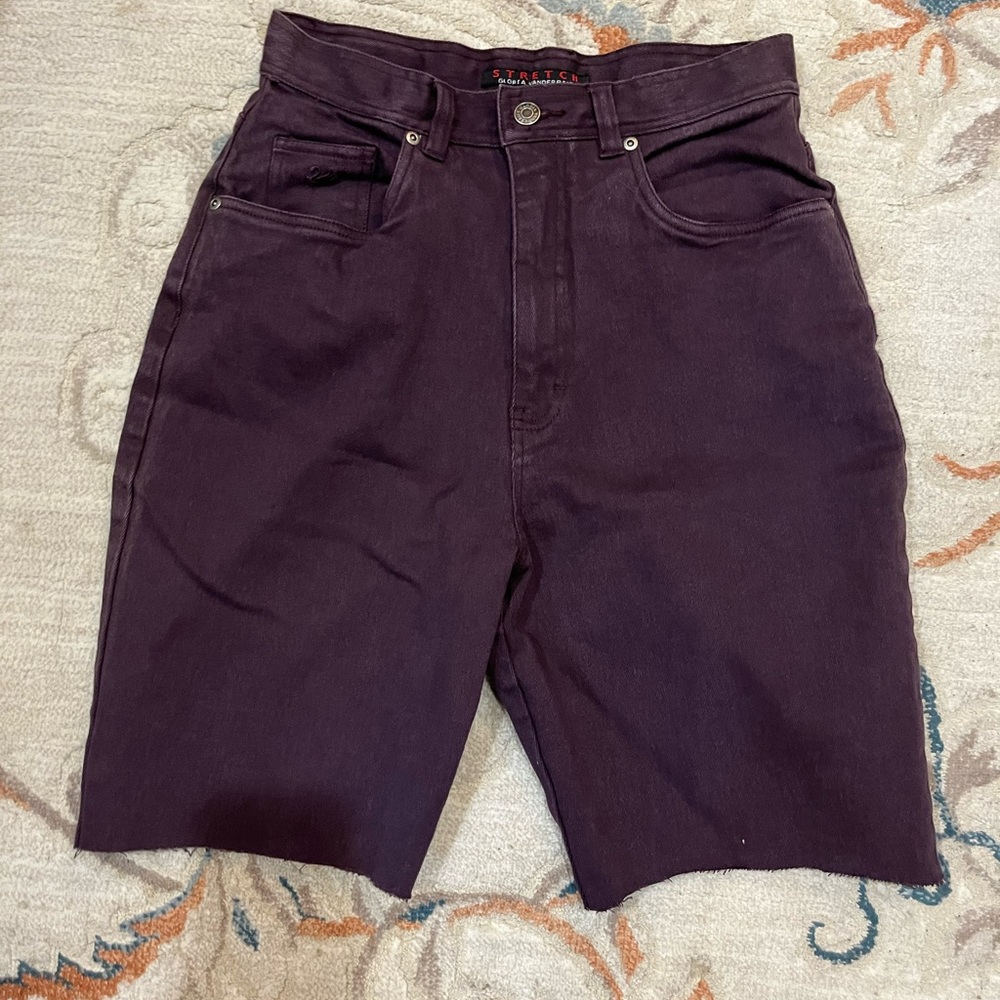 Unique Purple Jorts
